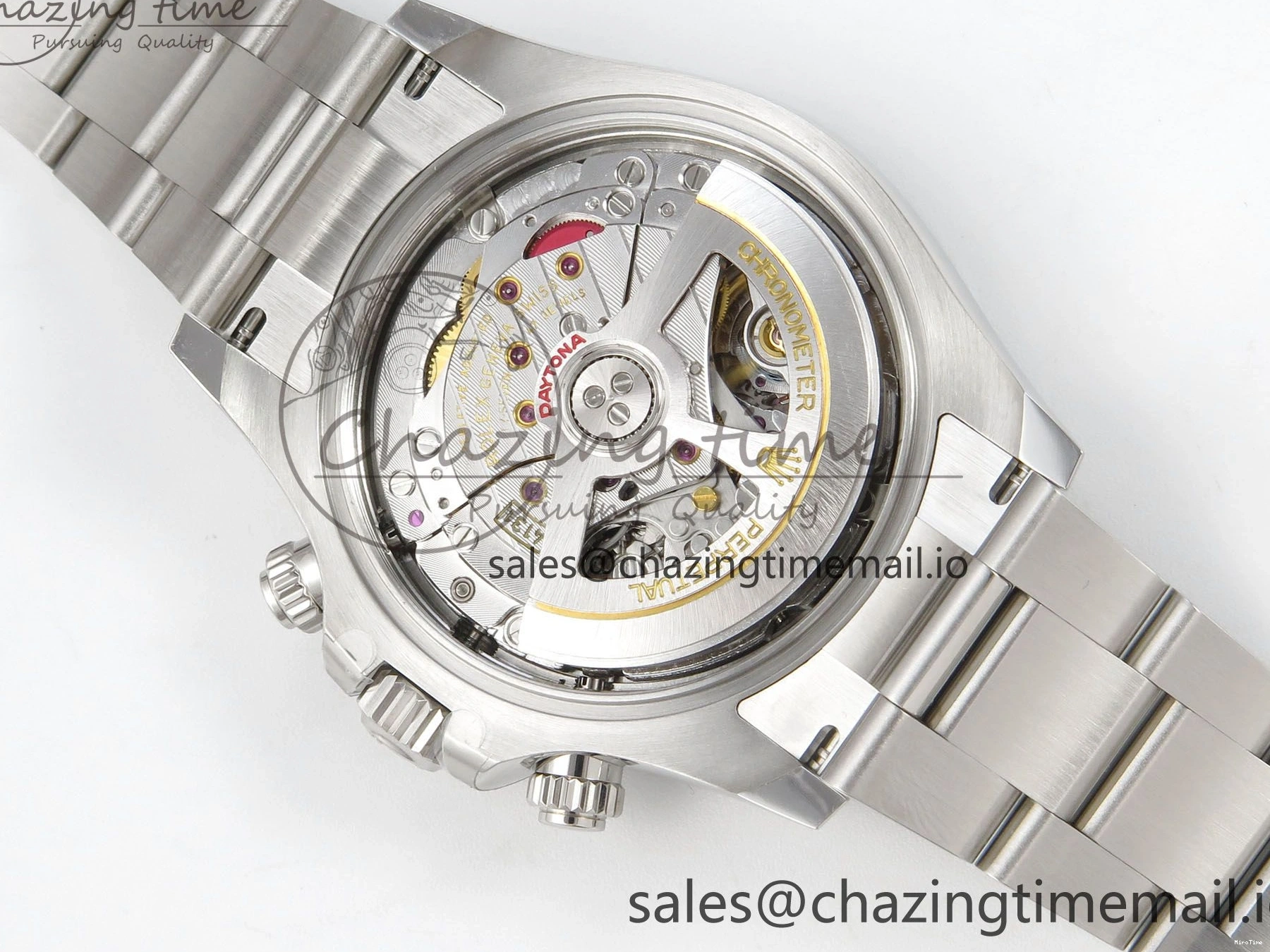 MiroTime 0223 Daytona 126500 THBF 1:1 Best Edition 904L Steel White Dial on SS Bracelet SH Unisex 134